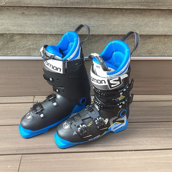 Men’s Salomon XMAX 120 Ski Boots, Size 25/25.5 - Picture 4 of 8